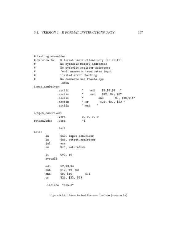 Computer Organization with MIPS - Page 197
